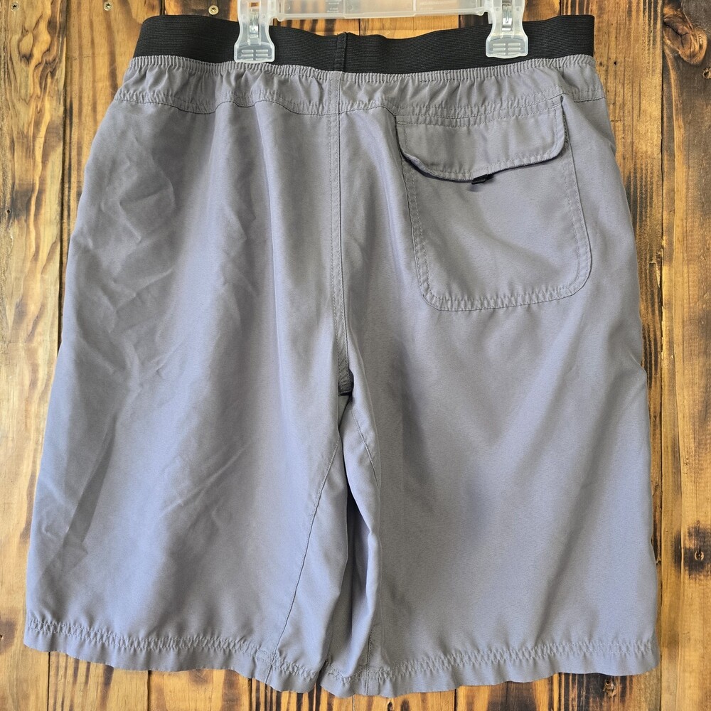 prAna Men's Shorts Bundle 2 Pieces, Green Print, Gray, Pull-on, Large - Picture 3 of 16